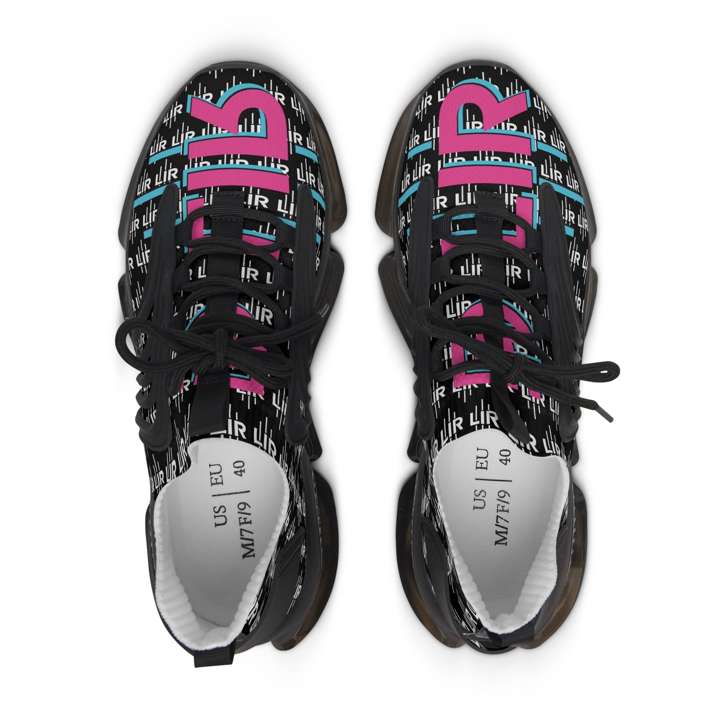 Black LIR Women's Mesh Sneakers