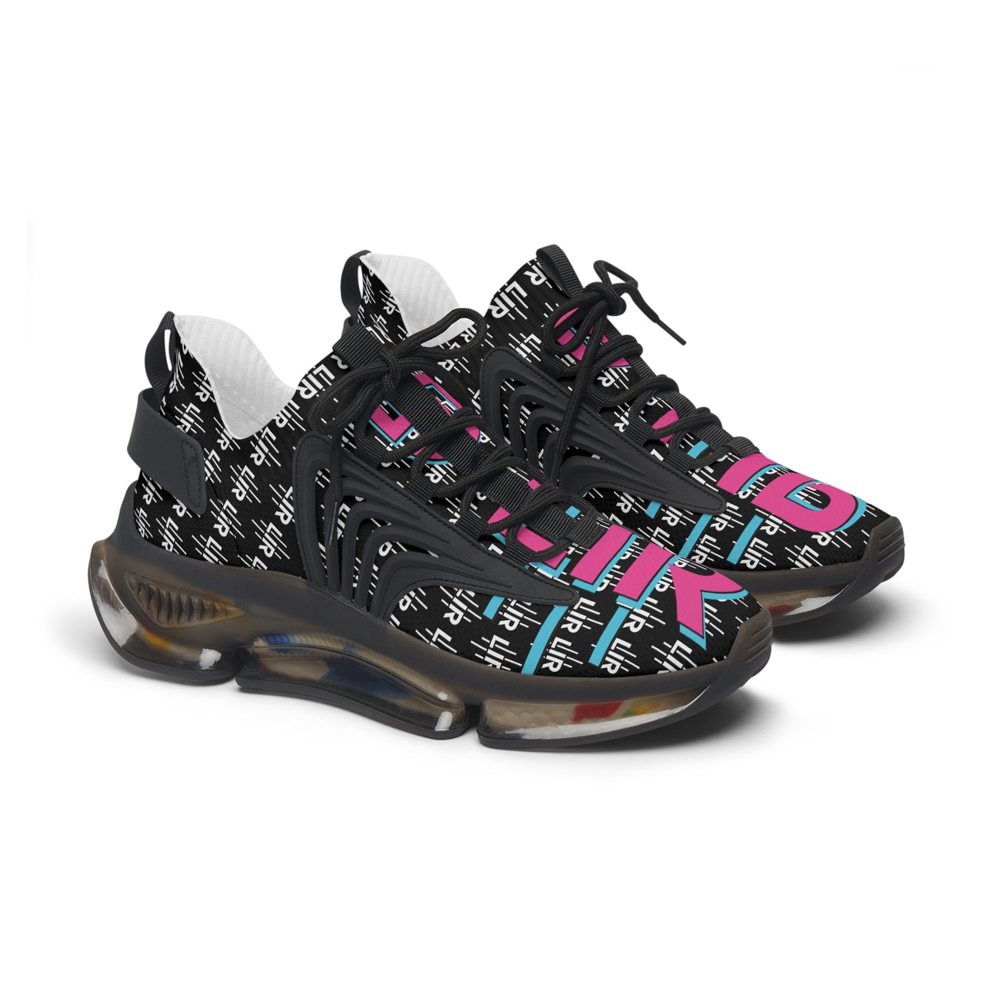 Black LIR Women's Mesh Sneakers