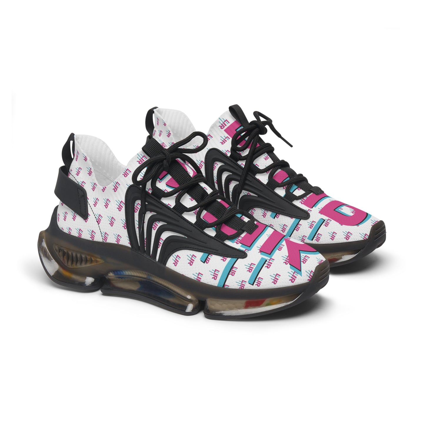 White LIR Women's Mesh Sneakers