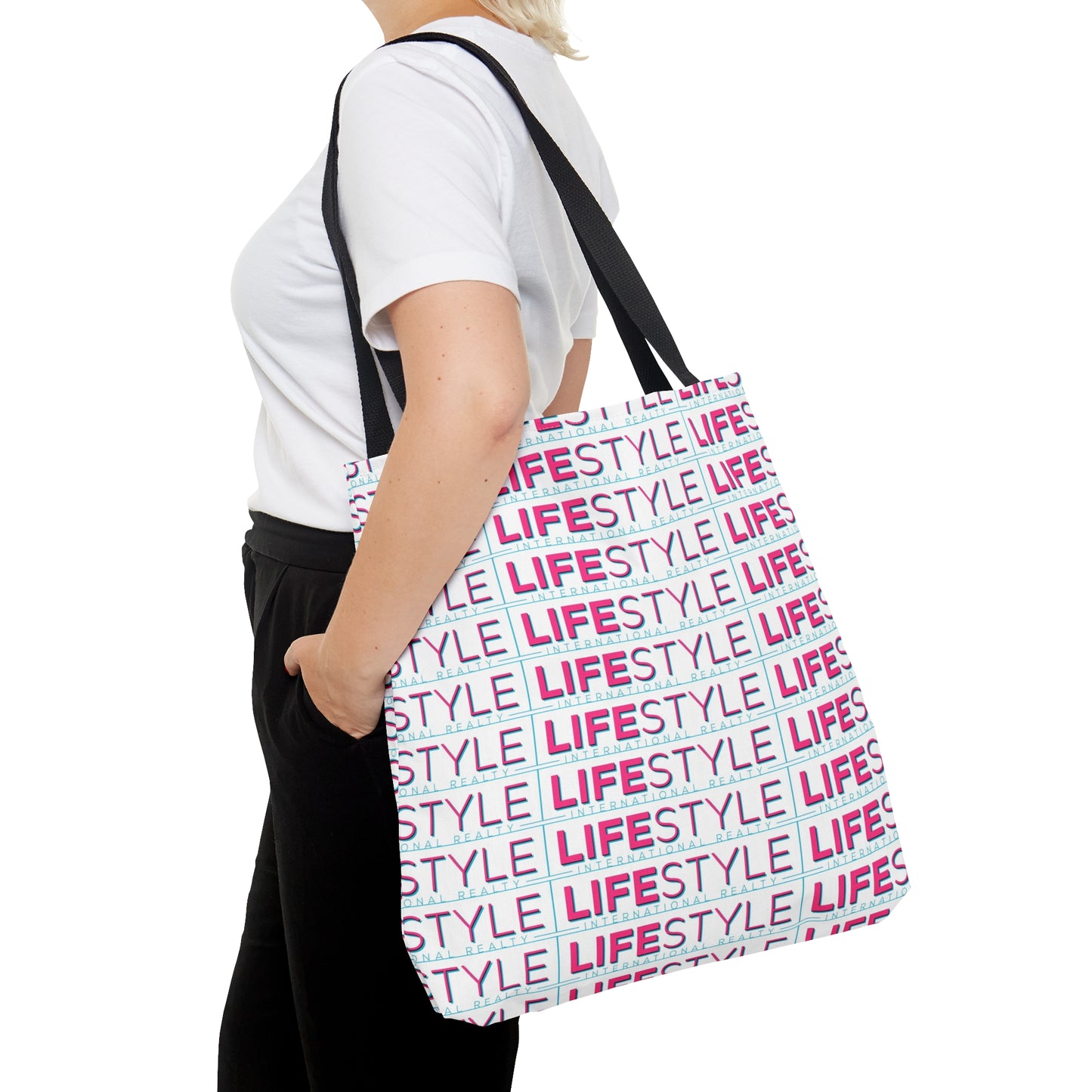 White Lifestyle Tote Bag