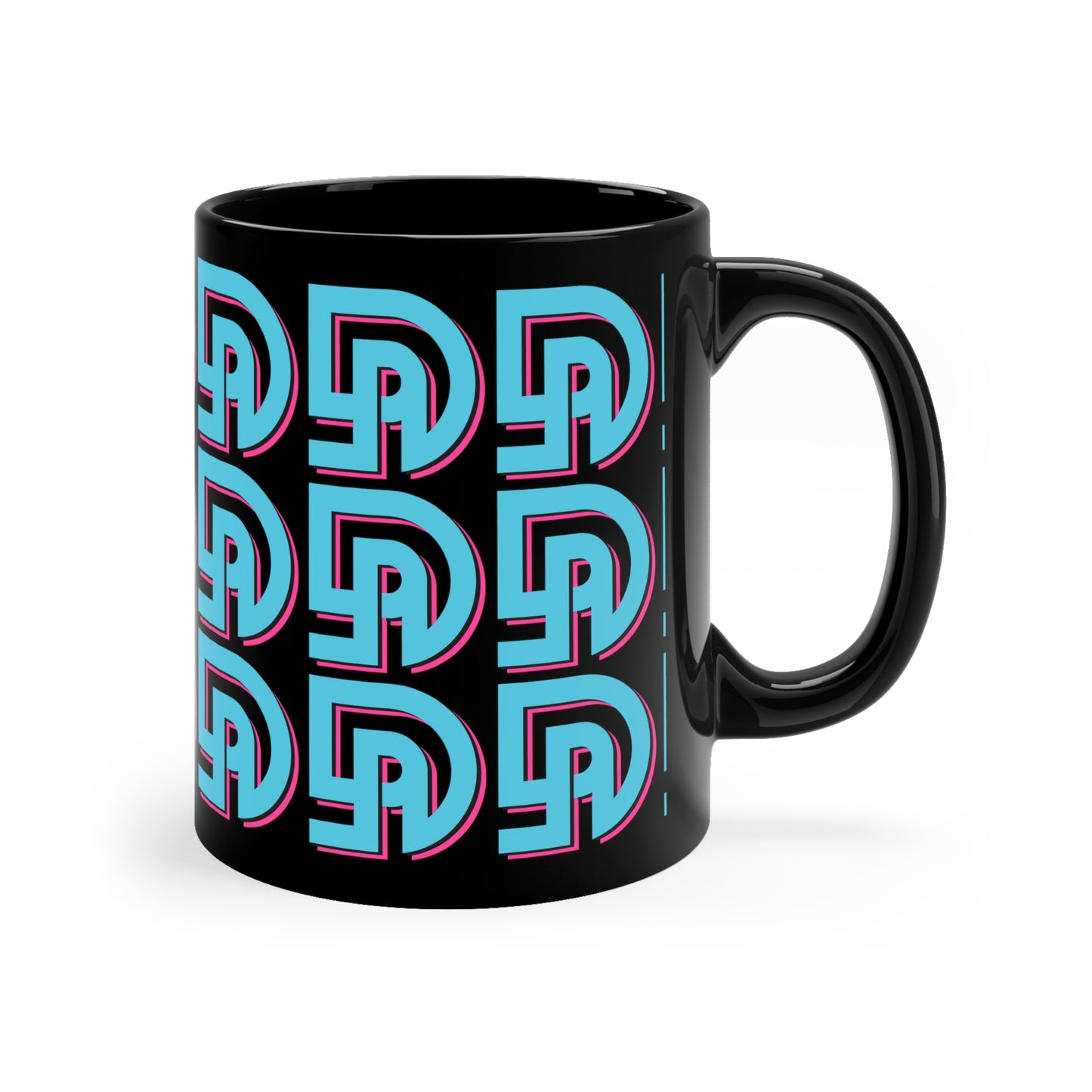 DIRES Blue 11oz Black Mug